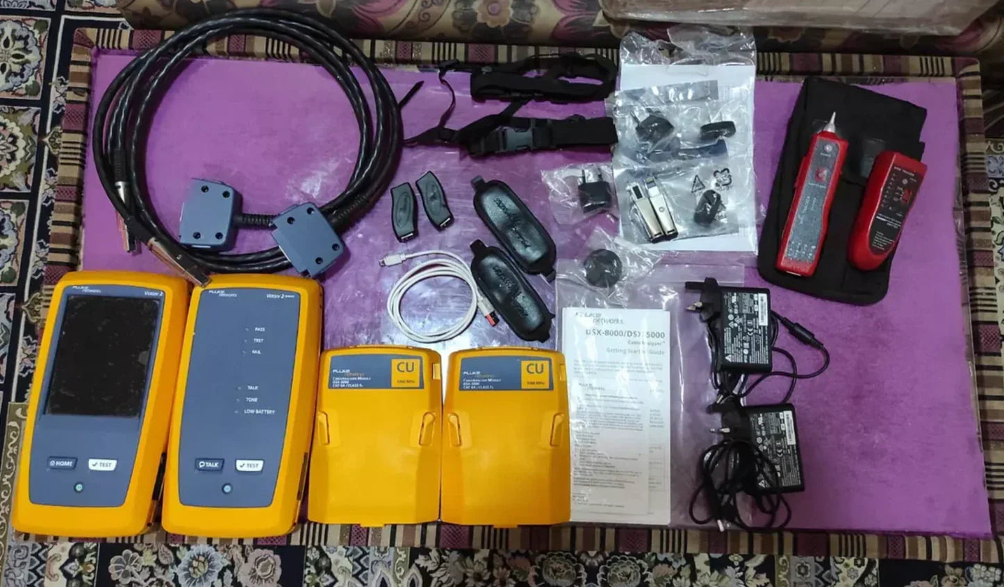 Fluke DSX-5000 Networks Industrial Ethernet Cable Analyzer