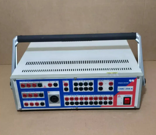 Omicron CMC 256-6 Voltage Protective Relay Test Set Options LLO-2,NET-1BU, ELT-1