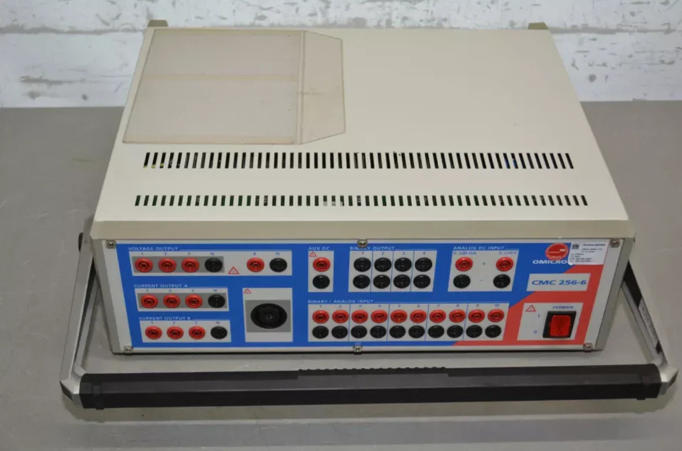 Omicron CMC 256-6 Voltage Protective Relay Test Set (Option NET-1)