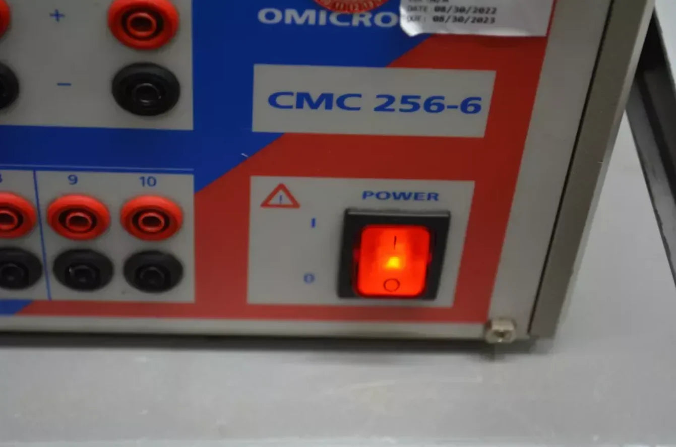 Omicron CMC 256-6 Voltage Protective Relay Test Set (Option NET-1)