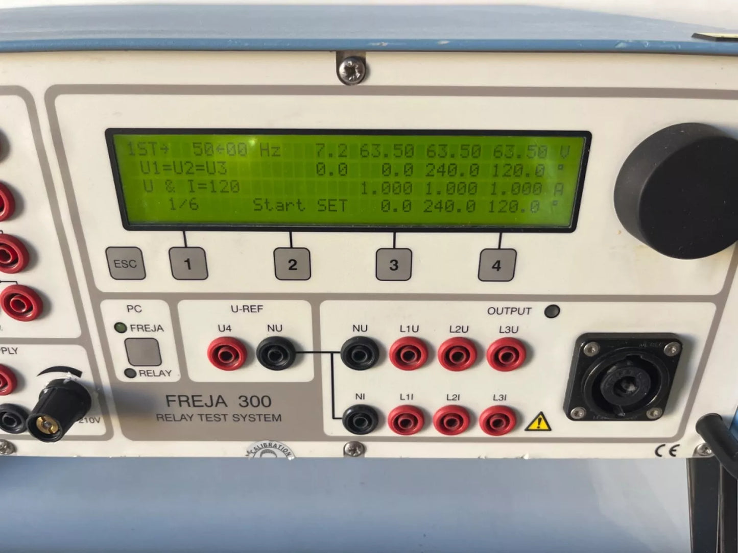 Programma FREJA 300 Relay Test System Megger Relay Test Set