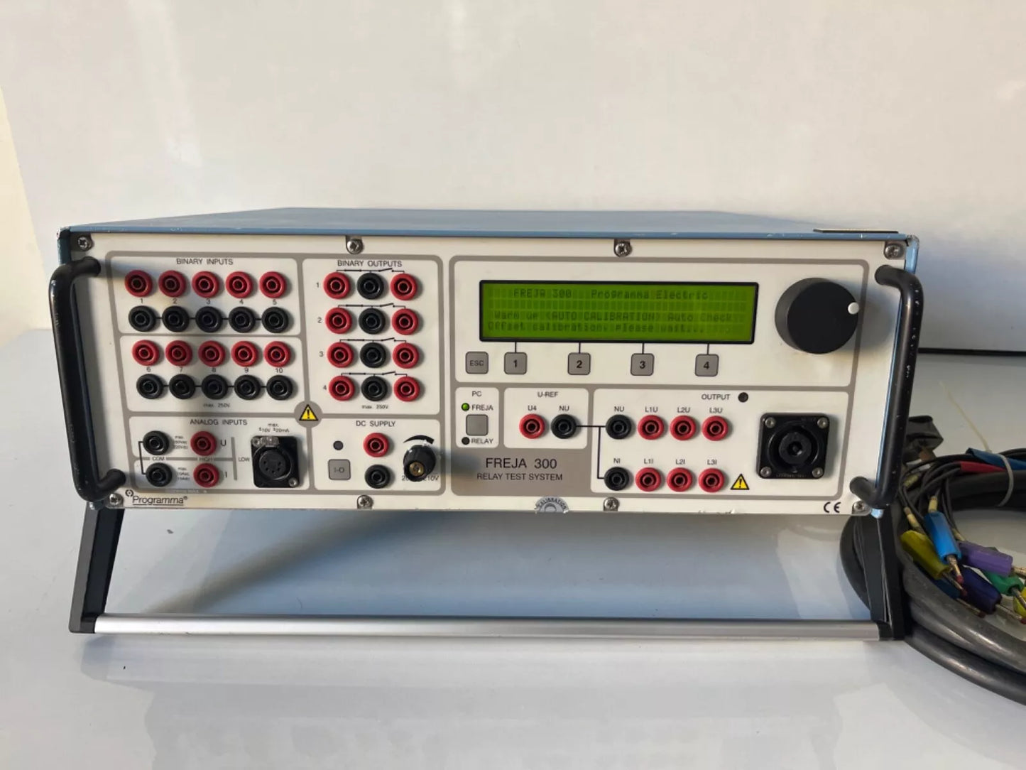 Programma FREJA 300 Relay Test System Megger Relay Test Set